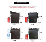 Luxury Brand Men's  Messenger Bag Vintage Leather Shoulder Bag Handsome Crossbody Bag Handbags