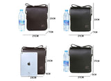 Luxury Brand Men's  Messenger Bag Vintage Leather Shoulder Bag Handsome Crossbody Bag Handbags