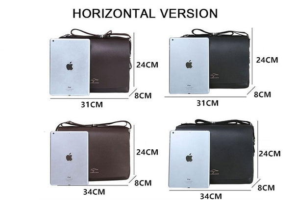 Luxury Brand Men's  Messenger Bag Vintage Leather Shoulder Bag Handsome Crossbody Bag Handbags