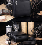 Luxury Brand Men's  Messenger Bag Vintage Leather Shoulder Bag Handsome Crossbody Bag Handbags