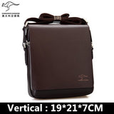 Luxury Brand Men's  Messenger Bag Vintage Leather Shoulder Bag Handsome Crossbody Bag Handbags