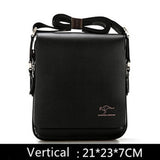 Luxury Brand Men's  Messenger Bag Vintage Leather Shoulder Bag Handsome Crossbody Bag Handbags