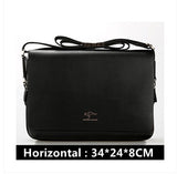 Luxury Brand Men's  Messenger Bag Vintage Leather Shoulder Bag Handsome Crossbody Bag Handbags