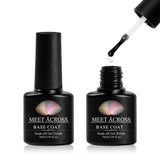 MEET ACROSS 7ml Nail Polish Holographic Glitter Platinum UV Nail Gel Polish Shine Shimmer Manicure Soak Off Nail Art Varnish